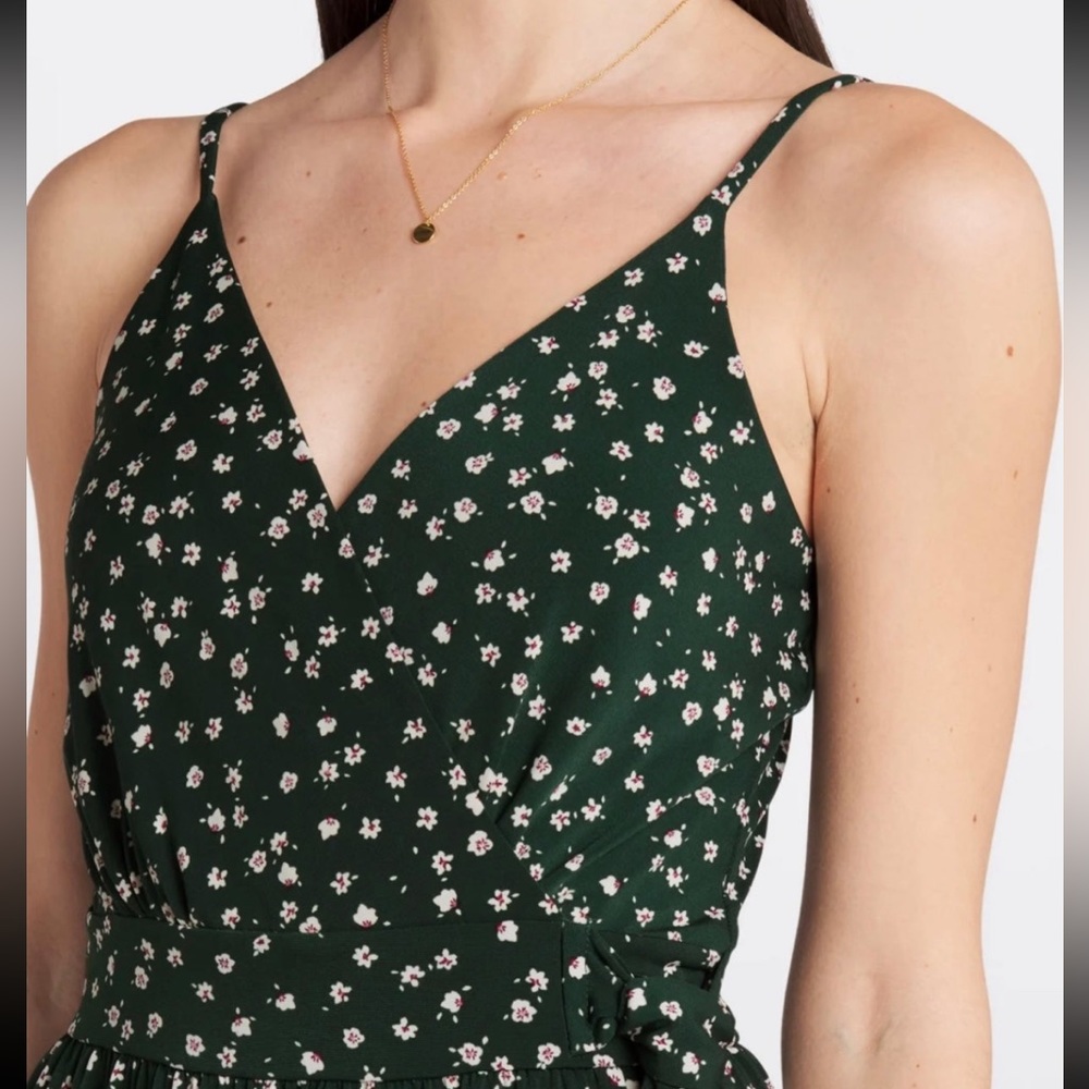 Kaileigh Knit Crop Jumpsuit Size L/ Two pockets.